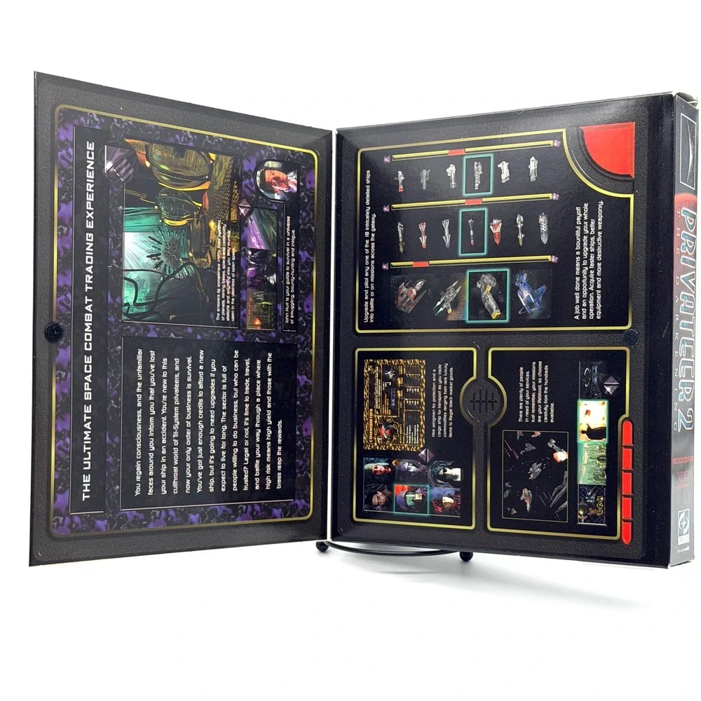 Privateer 2 The Darkening PC Game 1996 Big Box Complete Origin Wing Commander